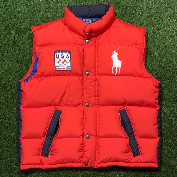 polo usa vest